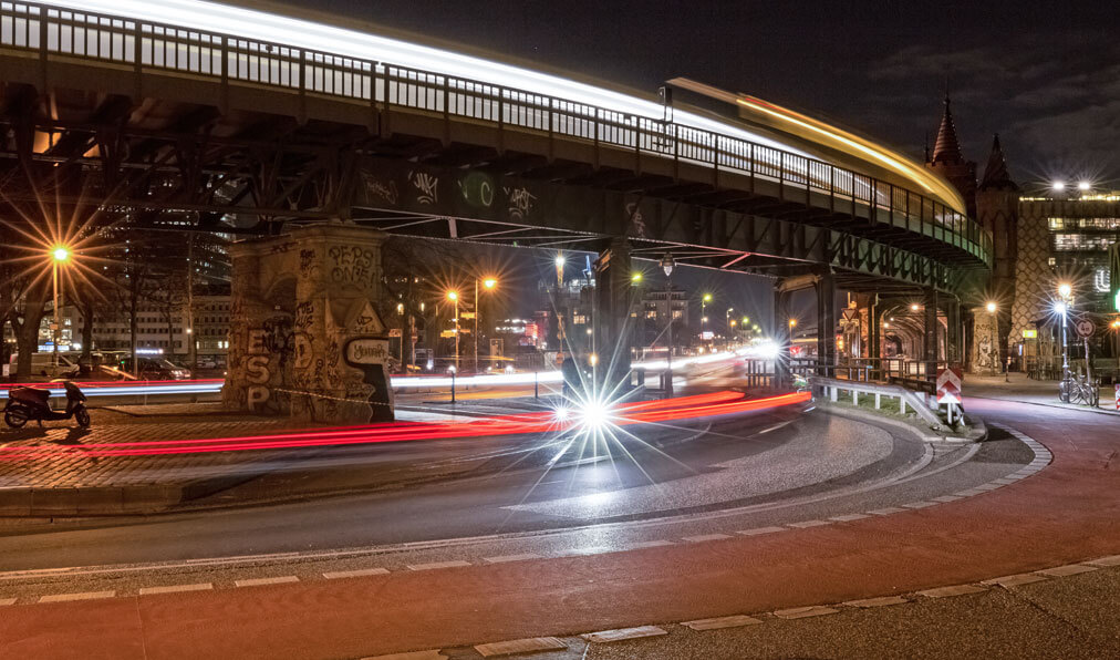 Stadt in der Nacht